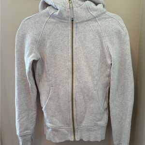 Lululemon Athletica Scuba Hoodie Gold Light Cotton Fleece